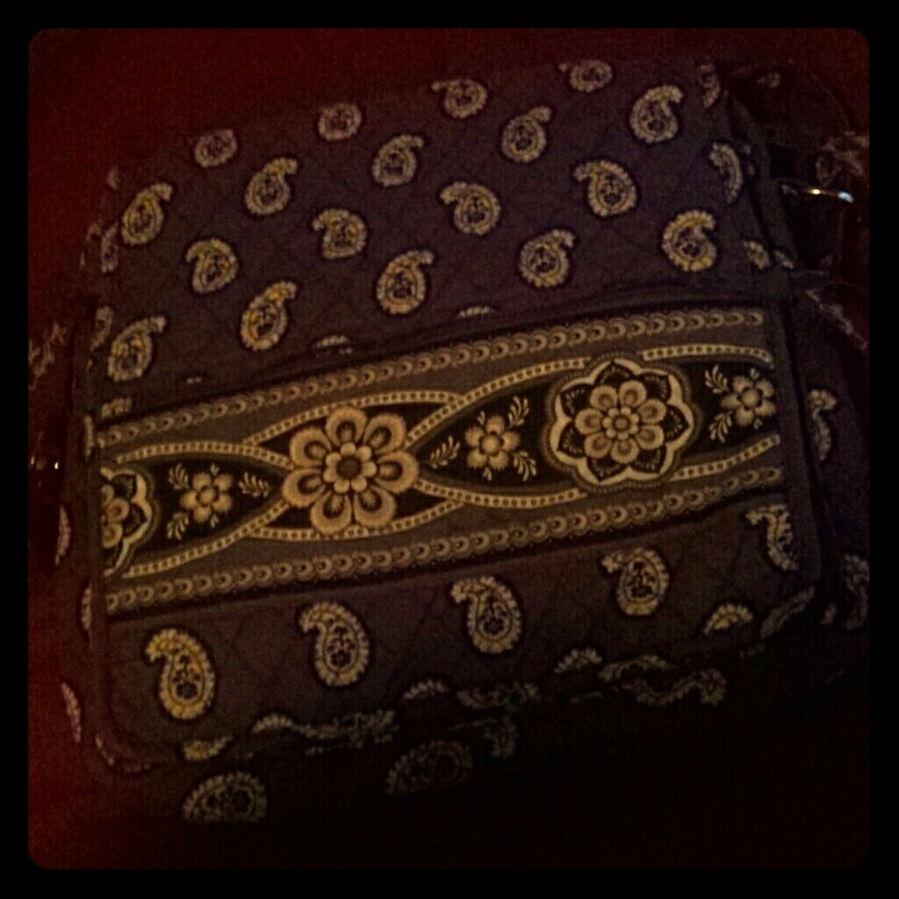 Purple shoulder bag